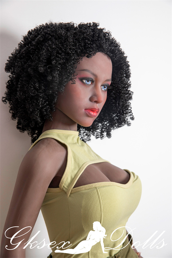 sexdollOVU40 3 09 152cm Black Skin Cheap In Stock TPE Sex Doll in USA