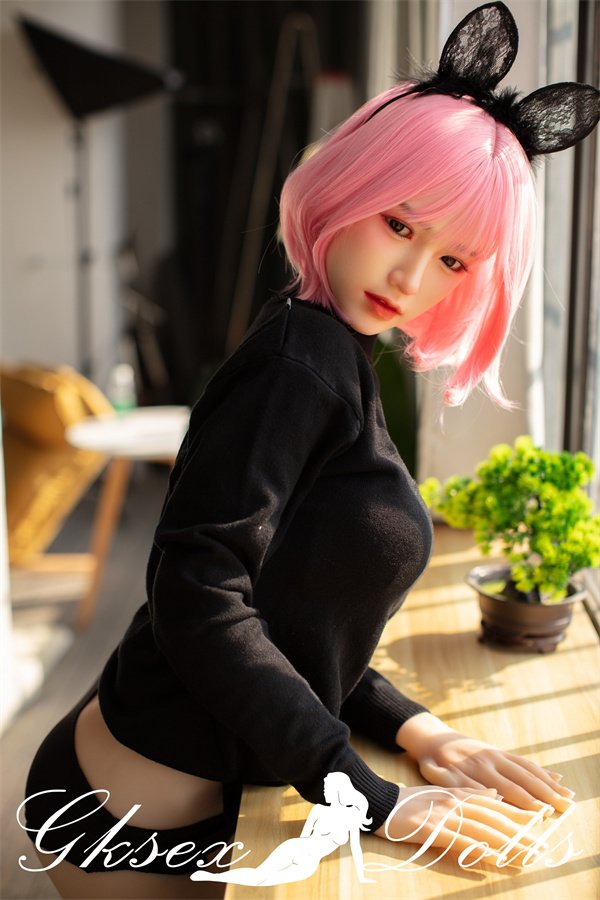 sexdollOVU40 7 11 160cm Pink Haired Girl TPE Sex Doll In Stock In The USA