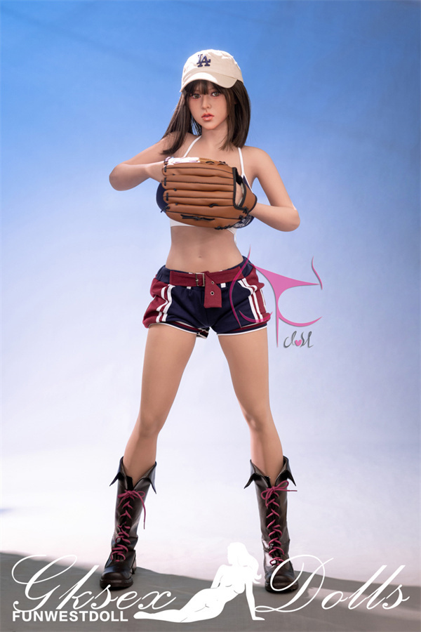 sexdollOVU41 06 07 155cm Short Hair Baseball Girl TPE Sex Doll In Stock In The US