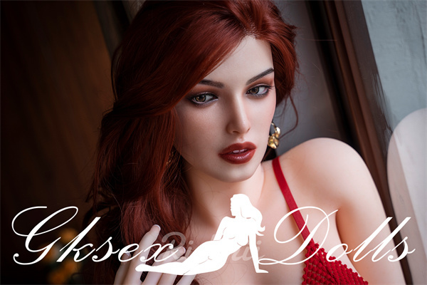 SexpuppeOVU42 18 03Gracy 166 cm rote Haare, heißer Körper, Silikonkopf, TPE-Körper-Sexpuppe sexdollOVU42 18 03 Gracy 166cm Red Hair Hot Body Silicone Head TPE Body Sex Doll