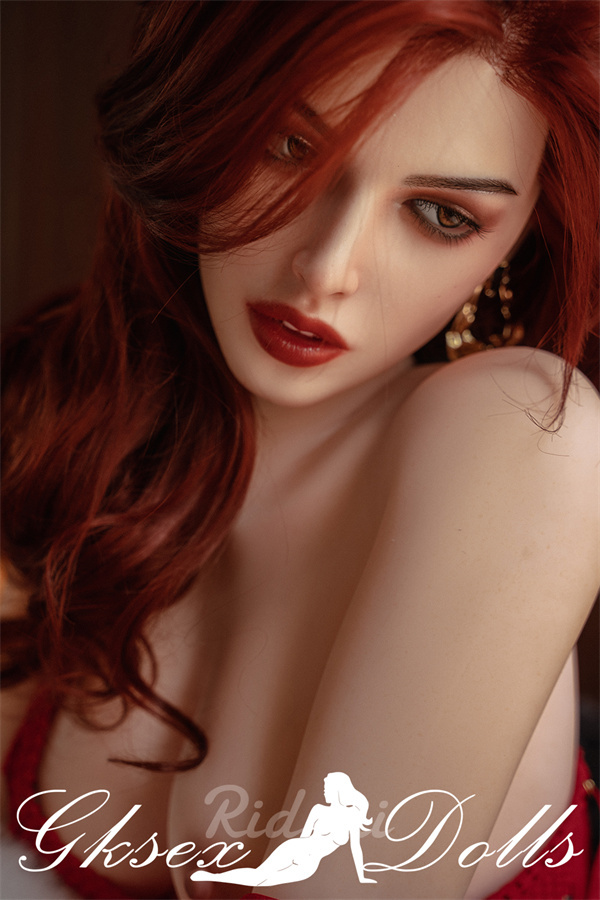 SexpuppeOVU42 18 10Gracy 166 cm rote Haare, heißer Körper, Silikonkopf, TPE-Körper-Sexpuppe sexdollOVU42 18 10 Gracy 166cm Red Hair Hot Body Silicone Head TPE Body Sex Doll