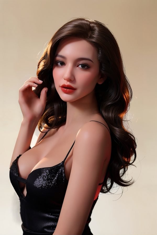 MTXX MR20230920 175457778 Delicate and Lifelike 166cm Silicone Sex Doll Headed B-Cup Doll with ROS Simulated Mouth and Sculpted TPE Body